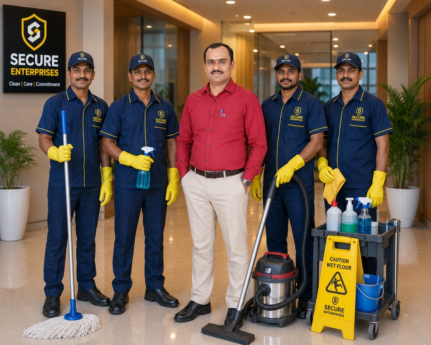 Client service coordination and manpower support